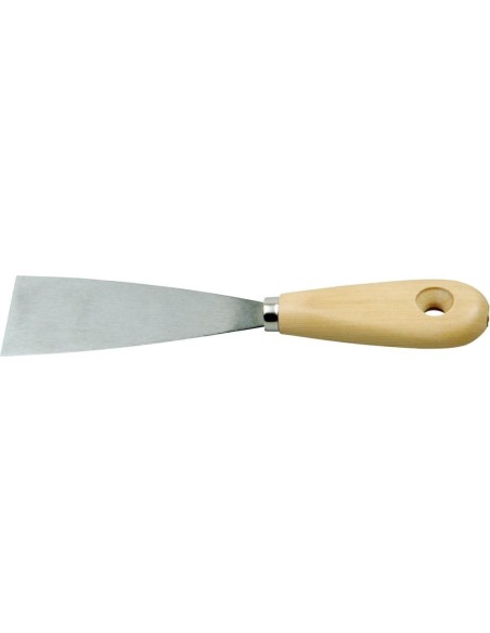 Espátula de pintor con mango madera 40mm HAROMAC