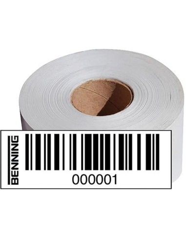 Etiquetas con código de barras ngrados 1001-2000 Benning