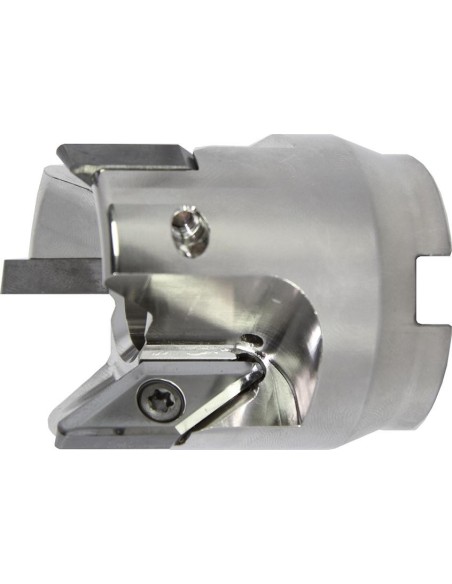 Fresa acoplable 90 gradospara Alu Z3 refrig. int. D80mm para tipo VCGT