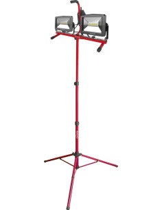 Foco doble LED con trípode 2x30W