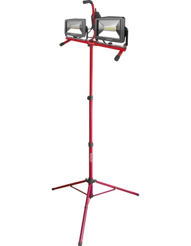 Foco doble LED con trípode 2x30W