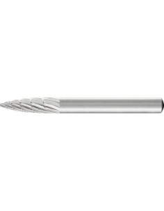 Fresa c/ mango HSS forma arco ojival K0618 3 6mm 6x18mm Pferd