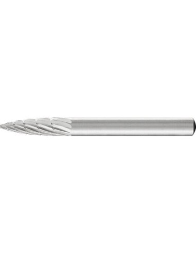 Fresa c/ mango HSS forma arco ojival K0618 3 6mm 6x18mm Pferd