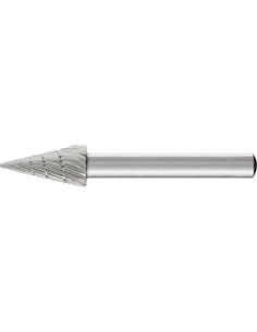 Fresa c/ mango HSS f. cónica apuntada G 1020 3 6mm 10x20mm Pferd