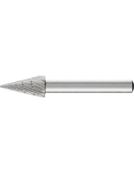 Fresa c/ mango HSS f. cónica apuntada G 1020 3 6mm 10x20mm Pferd