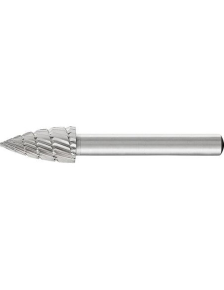Fresa c/ mango HSS forma arco ojival K1020 3 6mm 10x20mm Pferd