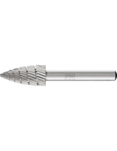 Fresa c/ mango HSS forma arco ojival K1225 3 6mm 12x25mm Pferd