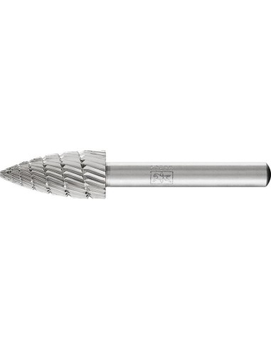 Fresa c/ mango HSS forma arco ojival K1225 3 6mm 12x25mm Pferd