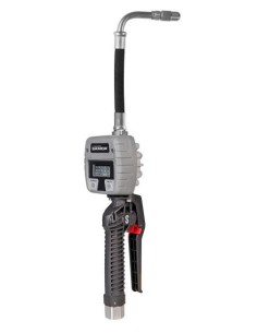 PISTOLA CONTADORA DIGITAL FV50, 30 L/MIN, CON EXTENSIÓN FLEXIBLE 90°, 1/4 VUELTA