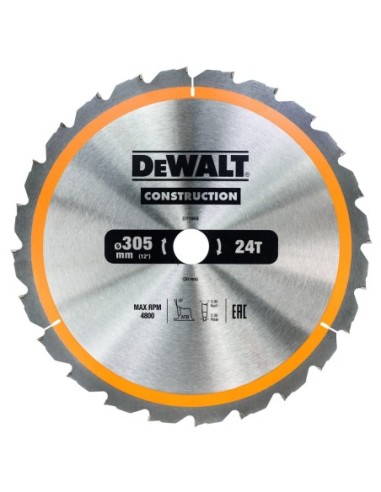 DT1958-QZ - Hoja para construcción 305x30mm 24D