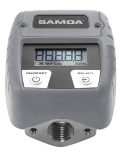 CONTADOR DIGITAL DE LÍNEA C30, 1/2, 50 L/MIN, ACERO INOXIDABLE