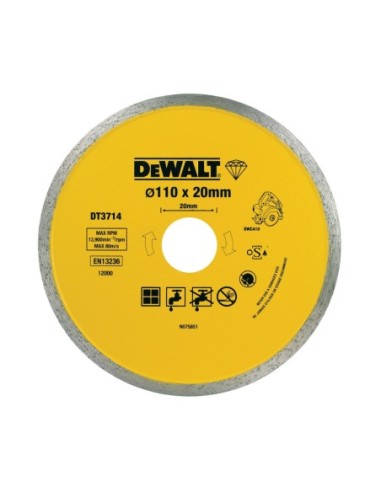 DT3714-QZ - Disco de Diamante 110mm