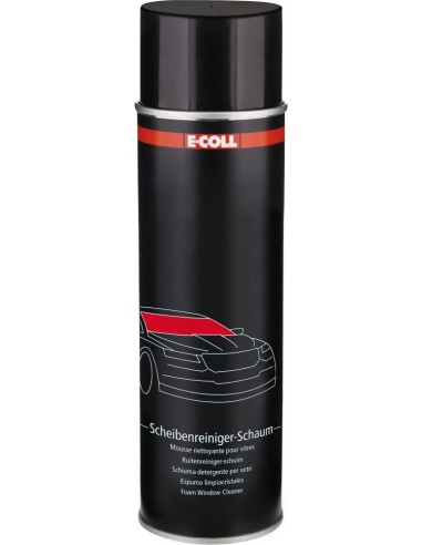 Espuma limpiadora para cristales bote de spray 500ml E-COLL
