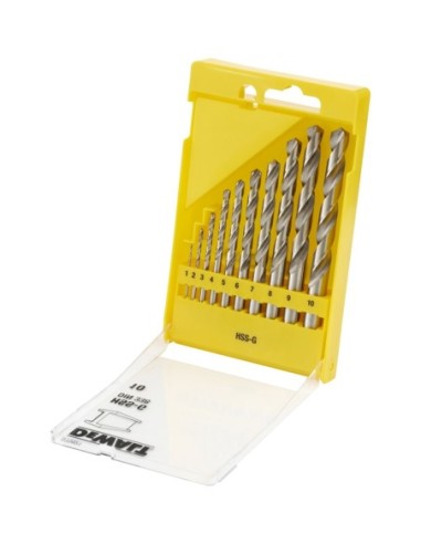 DT5921-QZ - Juego de 10 brocas para metal HSS-G