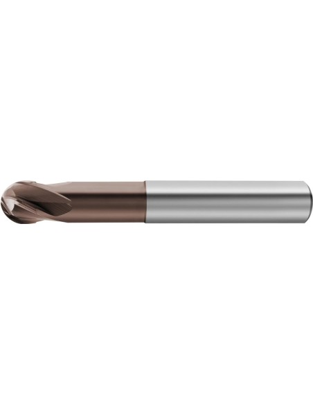Fresa esférica VHM 3,0mm Z4 Perrox tipo H norma defábrica corta G-Mold 65 BGÜHRING