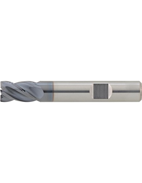 Fresa frontal HPC corta MDI TiALN INOX MDI TiALN TiALN 35/38grados Z4 18mm FORMAT GT