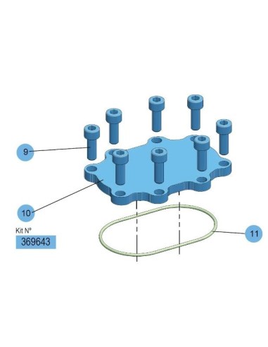 KIT TAPA CÁMARA C30(SS)/CGI30(SS)