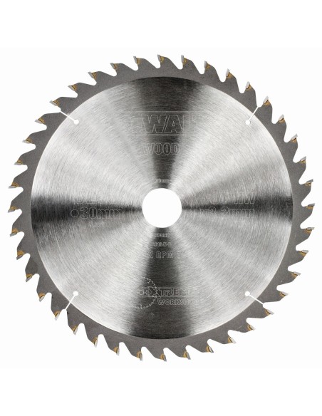 DT4067-QZ - Hoja para sierra circular portátil 235x30mm 40D
