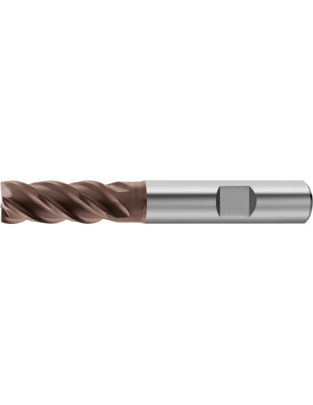 Fresa frontal VHM 6,0mm Z4 40/42grados DIN6527L HB tipo H Signum G-Mold 65 U GÜHRING
