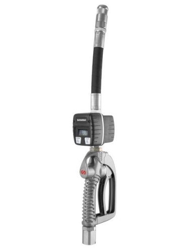 PISTOLA CONTADORA DIGITAL ALTO CAUDAL EC70, 70 L/MIN, EXTENSIÓN FLEXIBLE, SEMIAUTOMÁTICA, 3/4 BSP (F)