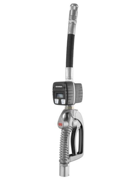 PISTOLA CONTADORA DIGITAL ALTO CAUDAL EC70, 70 L/MIN, EXTENSIÓN FLEXIBLE, SEMIAUTOMÁTICA, 3/4 BSP (F)