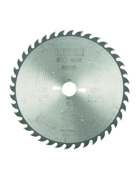 DT4322-QZ - Hoja para sierra circular estacionaria 250x30mm 40D