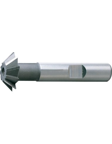Fresa angular DIN1833 HSSCo5 forma D 45grados 25mm