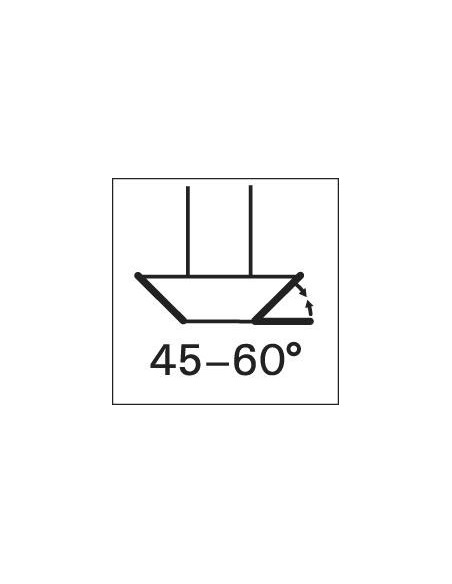 Fresa angular DIN1833 HSSCo5 forma D 45grados 25mm