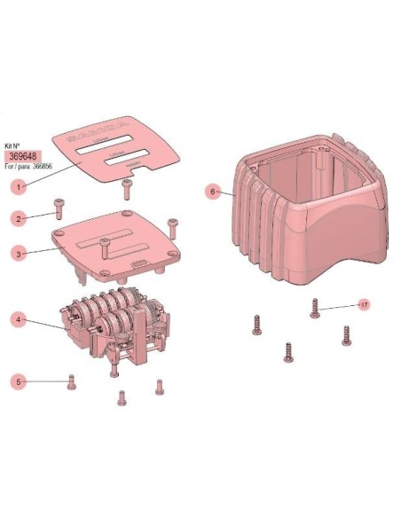 KIT REGISTRADOR MECÁNICO C30-OG (GALLONS)