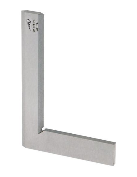 Escuadra de canto agudo de precisión DIN875/00C inox. 50x40mm HP