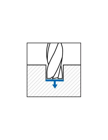 Fresa frontal SL DIN6527 MDI FIRE Z4 12mm GÜHRING
