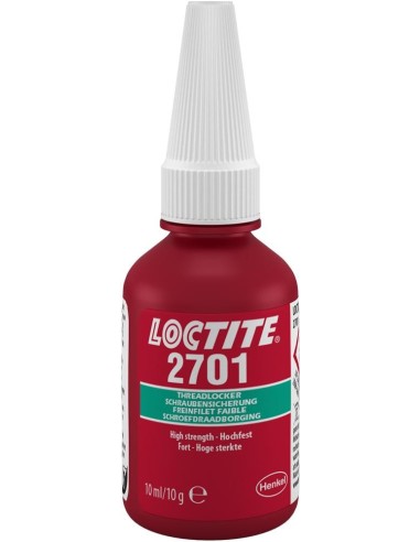 Sujeción del tornillo LOCTITE 2701 botella 10mlHenkel