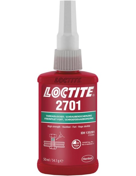 Sujeción del tornillo LOCTITE 2701 botella 50mlHenkel