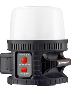 Luz rotativa con batería IP65 sistema multibatería1000-10000lumen