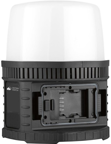 Luz rotativa con batería IP65 sistema multibatería1000-10000lumen