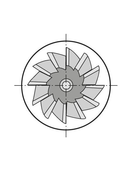 Fresa angular DIN1833 HSSCo5 forma C 60grados 16mm