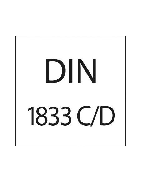 Fresa angular DIN1833 HSSCo5 forma D 45grados 20mm