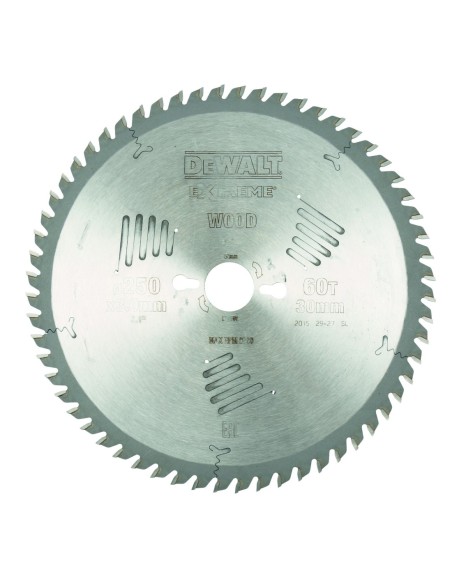 DT4351-QZ - Hoja para sierra circular estacionaria 250x30mm 60D