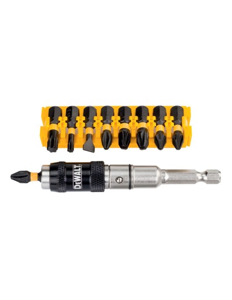 DT70518T-QZ - Juego de puntas de atornillado Impact Torsion con punta guía pivotante (10 piezas)