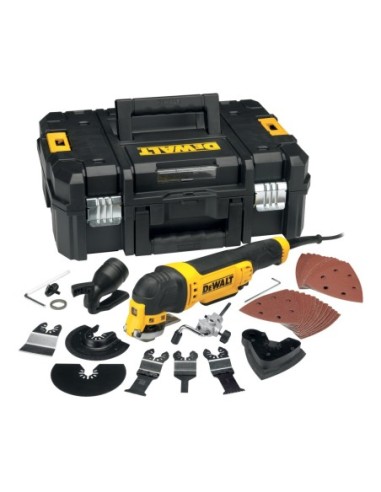 DWE315KT-QS - Multi-herramienta Oscilante 300W