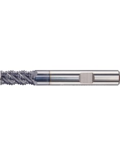 Fresa de desbastar, largaDIN6527 MDI AlTiN  tipo HR 5mm FORTIS