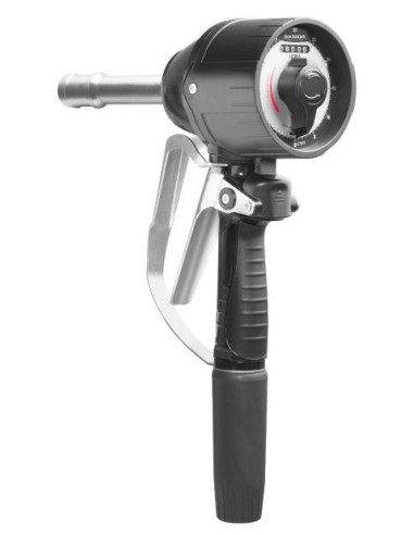 PISTOLA CONTADORA MECÁNICA PRESELECCIÓN MP30, 30 L/MIN, LITROS, EXTENSIÓN RÍGIDA, SEMIAUTOMÁTICA