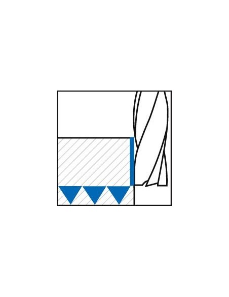 Fresa agj oblongo DIN327 HSSE-PM TiALN tipo DK 10mm