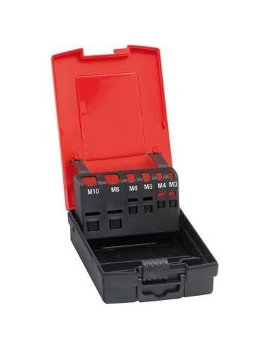 Caja de plástico, vacía para tamaños M3-M10FSmm