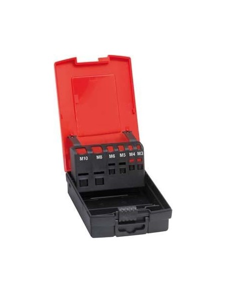 Caja de plástico, vacía para tamaños M3-M10FSmm