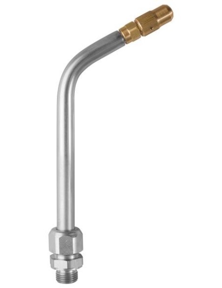 EXTENSIÓN RÍGIDA 60° PARA PISTOLA DE CONTROL, BOQUILLA MANUAL 1/4 VUELTA (PARA PCP30)