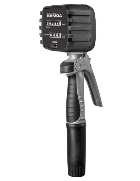 PISTOLA CONTADORA MECÁNICA ENGRANAJE OVAL MC30 OG, 30 L/MIN, LITROS, SIN EXTENSIÓN