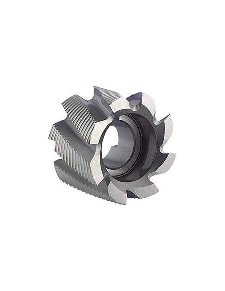 Fresa cil. front. DIN1880HSSCo8 tipo HR 80x45mm