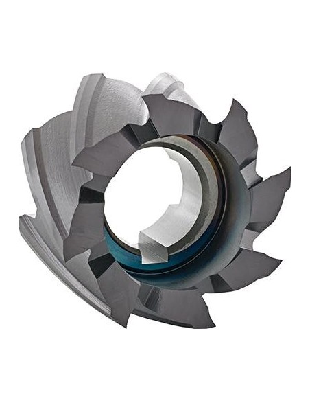 Fresa cil. front. DIN1880HSSCo8 TiALN tipo N 80x45mm