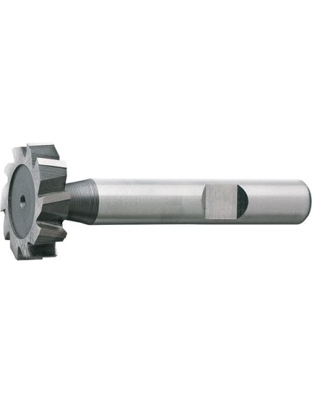 Fresa chavetero corta DIN850 HSSCo8 TiALN tipo N forma D 28,5x10mm